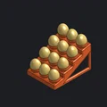 Khay đựng trứng 12 quả thiết kế bậc thang hiện đại - EggHolder - Thumbnail 1