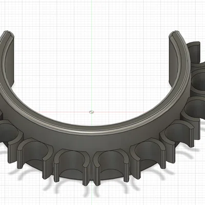 Kẹp giữ cáp sân khấu chuyên dụng (Stage-pipe cable holder) in 3D