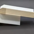 Vách ngăn 4 ô cho kệ chứa thủy tinh dùng ống máng xối 2.5" - Thumbnail 5