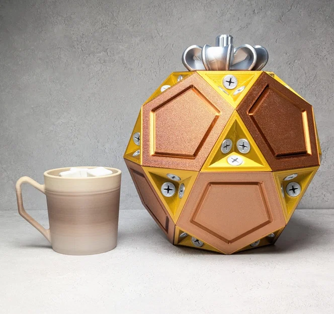 Bộ Lắp Ráp Hộp Quà Icosidodecahedral - Image 2
