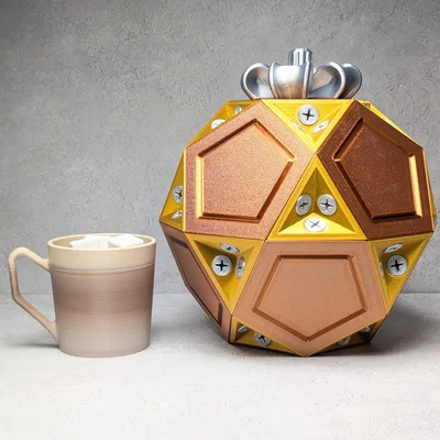 Bộ Lắp Ráp Hộp Quà Icosidodecahedral