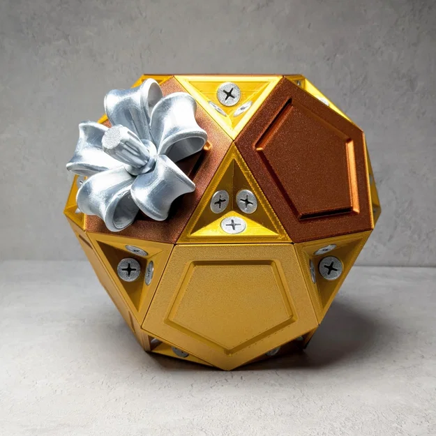 Bộ Lắp Ráp Hộp Quà Icosidodecahedral - Image 5