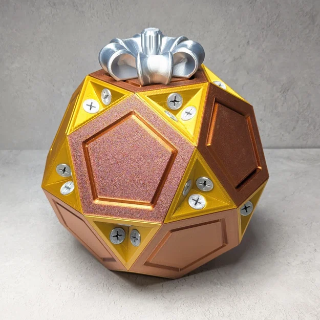 Bộ Lắp Ráp Hộp Quà Icosidodecahedral - Image 8