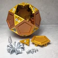 Bộ Lắp Ráp Hộp Quà Icosidodecahedral - Thumbnail 9