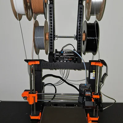 Stojan na filamenty pro MMU3 – Giá đỡ filament cho MMU3