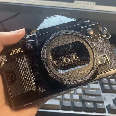 Ống kính Wigglegram cho Canon FD (canon fd Wigglegram Lens)