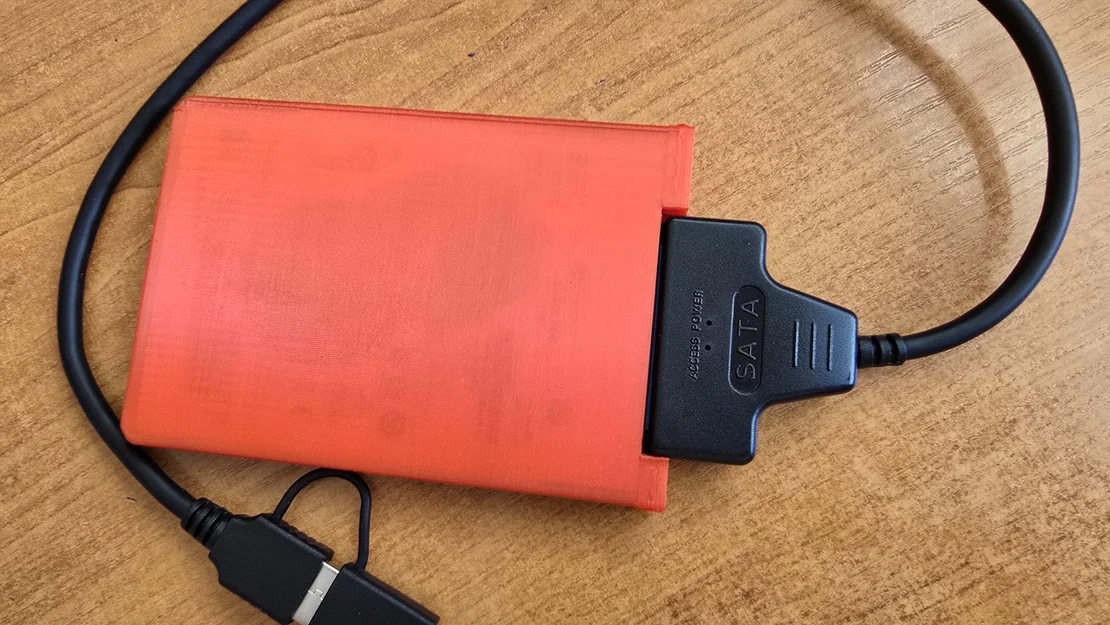 Khung bảo vệ ổ cứng HDD 2,5 inch (Slim Case) tiện lợi - Image 1