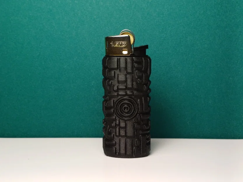 Ốp bật lửa cho BIC mini (in vase mode) - Image 1