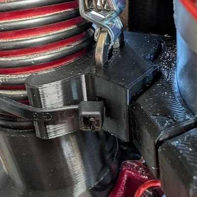 (Không chính thức) LowRider 4 CNC - Adapter ống ShopVac 1.5" + Spacer