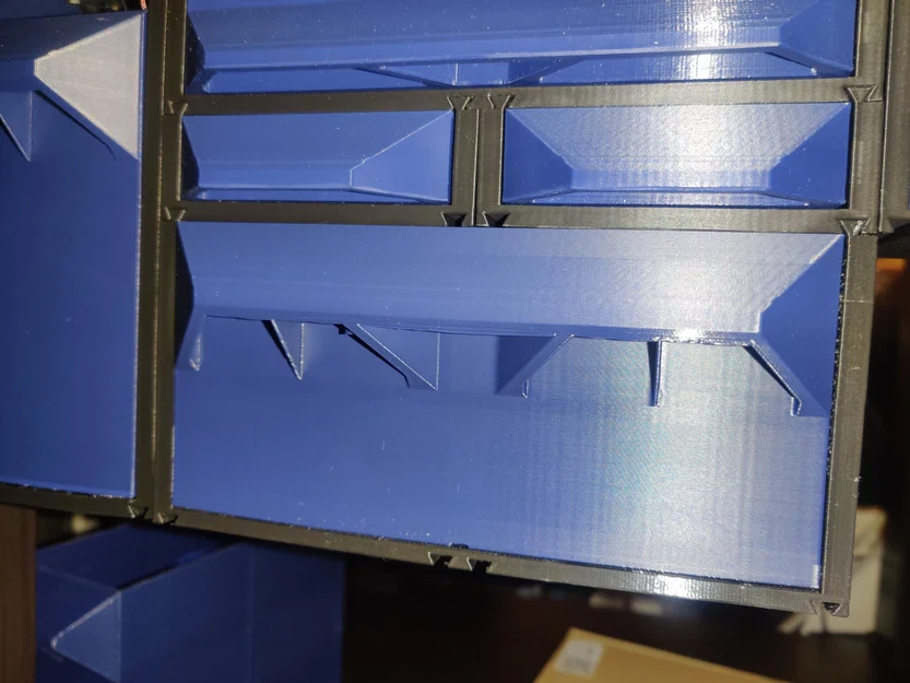 Deeper Gen2 Double Lack Enclosure Drawer + Gridfinity (Sâu 76mm) - Image 1