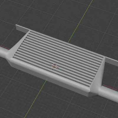 Két làm mát (Intercooler) độ cho xe điều khiển LDRC miot