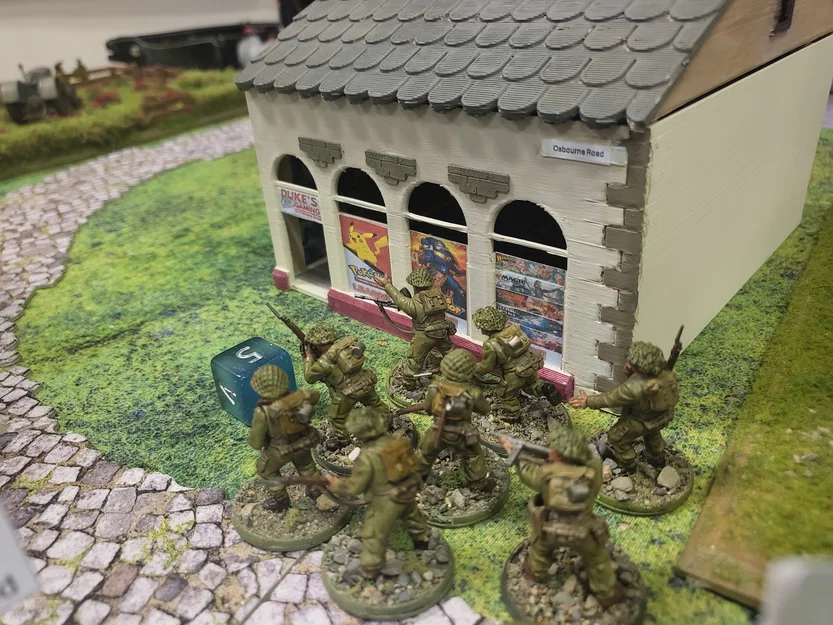 Bolt Action - Cửa hàng & căn hộ lầu 1 tỉ lệ 1/56 - Image 2