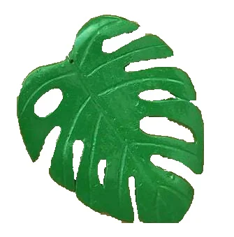 Móc khóa hình chiếc lá (Leave keychain) kiêm bông tai 3D độc đáo