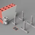 Kẹp ống Pipe Clip Ø16/20 không cần vít - cố định ống & conduit - Thumbnail 1