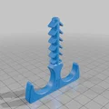 Kẹp ống Pipe Clip Ø16/20 không cần vít - cố định ống & conduit - Thumbnail 4