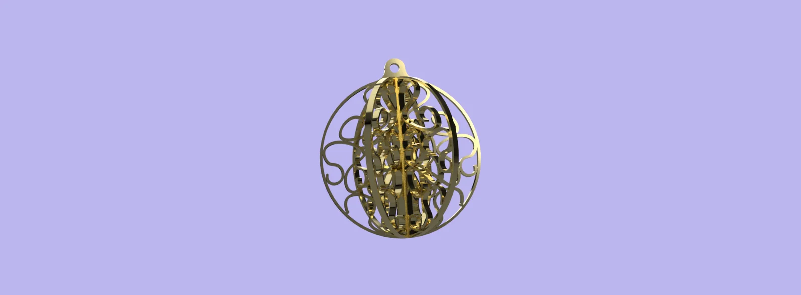 Flat Pack Bauble – Quả châu lắp ghép 3 phần - Image 1