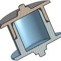 Ruột lô thay thế cho Durable Tischabroller VEGAS 7717/01 (table dispenser) - Thumbnail 3