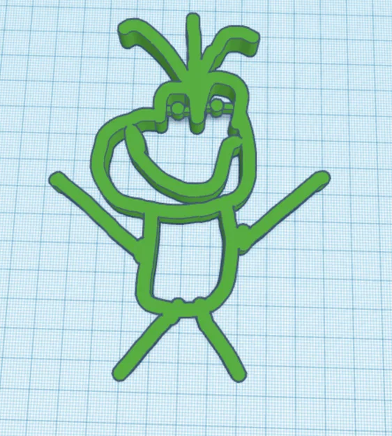 Mô hình khuôn vẽ nhân vật vui nhộn cho bé (Funny Guy Tracing) - Image 2