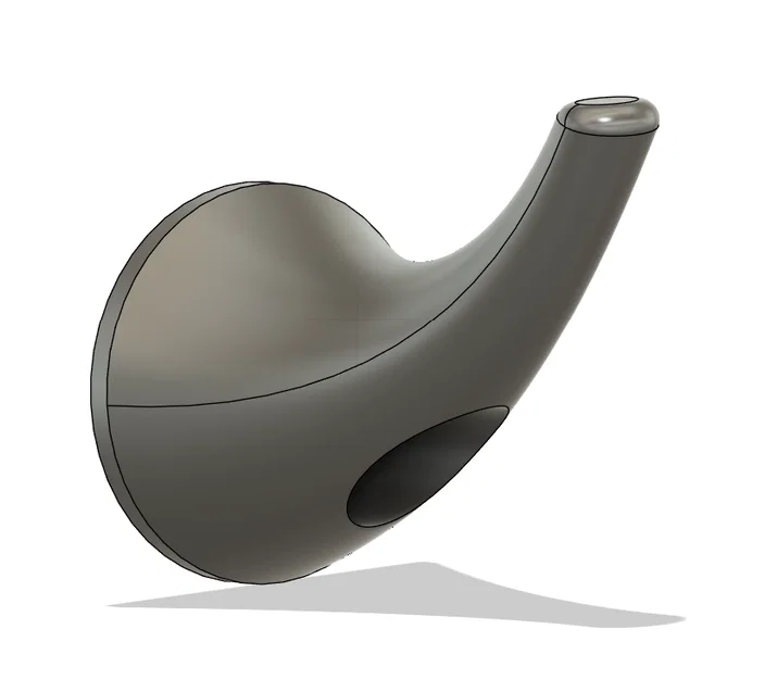 Móc treo đơn giản dùng 1 vít (parametric) - Image 1