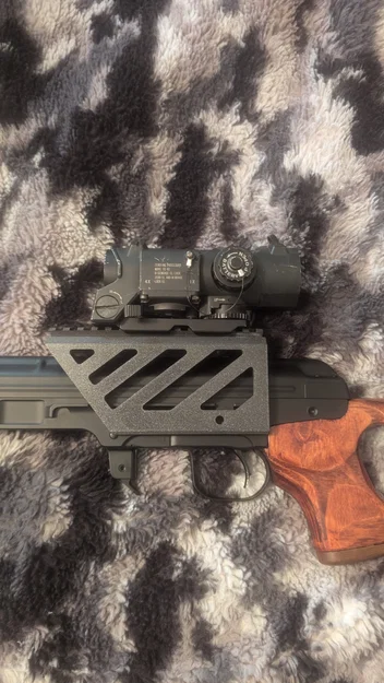Ngàm gắn kính ngắm Picatinny cho súng Dragunov SVD (Độ bền cao) - Image 1