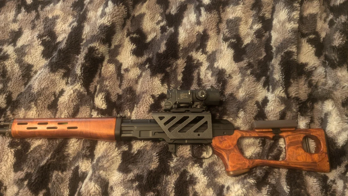 Ngàm gắn kính ngắm Picatinny cho súng Dragunov SVD (Độ bền cao) - Image 2