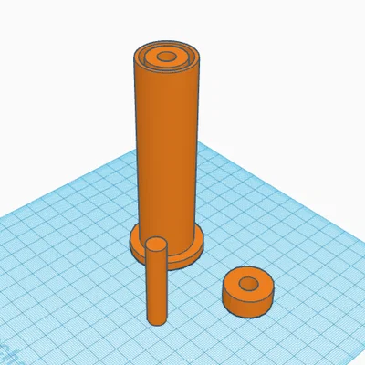 Trục đỡ cuộn nhựa kép cho máy in 3D Ender 3 / V2