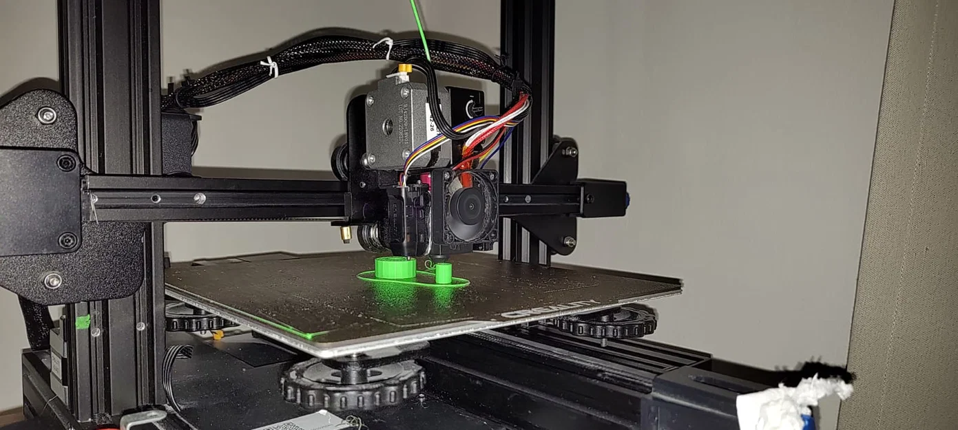 Trục đỡ cuộn nhựa kép cho máy in 3D Ender 3 / V2 - Image 2
