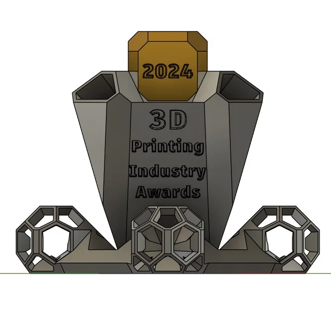 Mô hình cúp 3D Printing Industry Awards 2024 độc đáo để in 3D - Image 2
