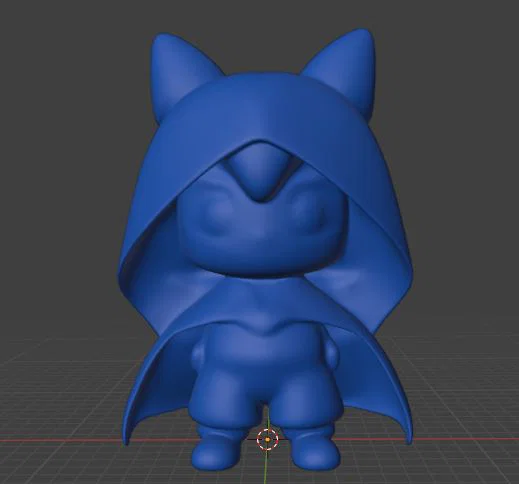 Mô hình 3D nhân vật Zero phong cách Chibi dễ thương - Image 3