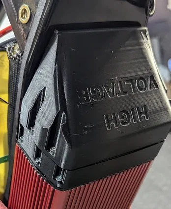 Nắp che dây controller Sabvoton (remix, mod cho khung Stealth Bomber ebike) - Image 1