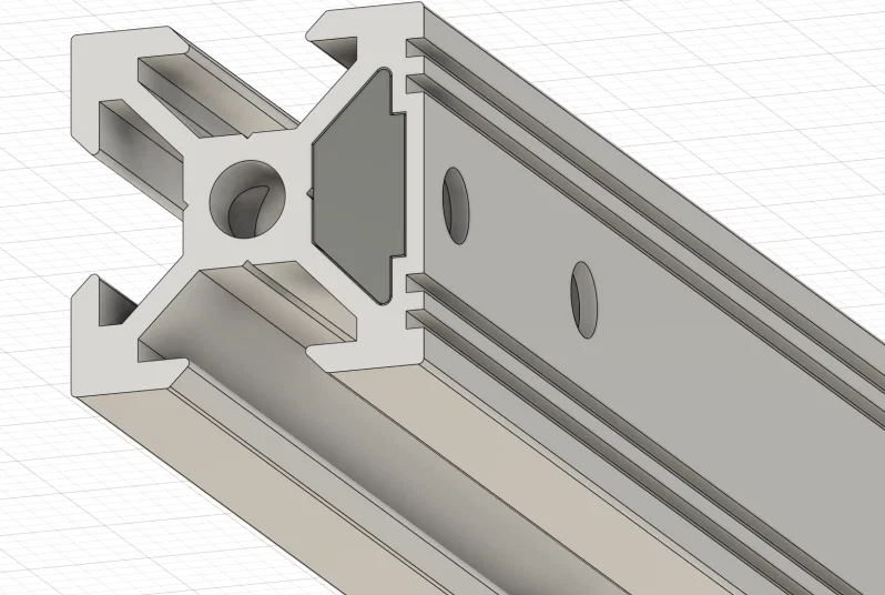 Miếng đệm gia cố khung nhôm cho máy in 3D Sovol SV08 - Image 1