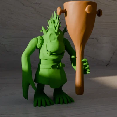 Mô hình 3D Goblimon từ Digimon - Tải file STL miễn phí