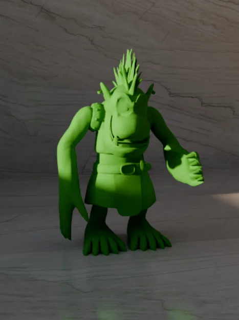 Mô hình 3D Goblimon từ Digimon - Tải file STL miễn phí - Image 2