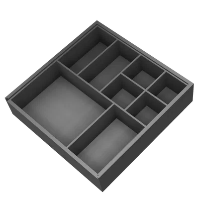 Mẫu khay đựng ốc vít, linh kiện thông minh (Bolt Box) in 3D