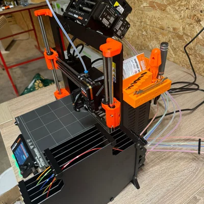 Khay đựng dụng cụ gắn máy in 3D PRUSA MK4 tiện lợi