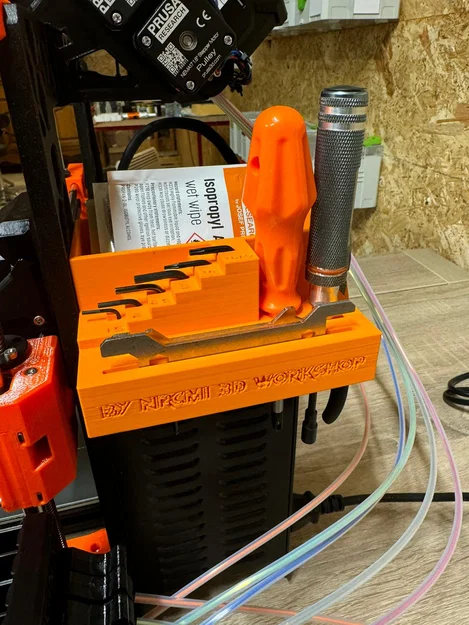 Khay đựng dụng cụ gắn máy in 3D PRUSA MK4 tiện lợi - Image 2