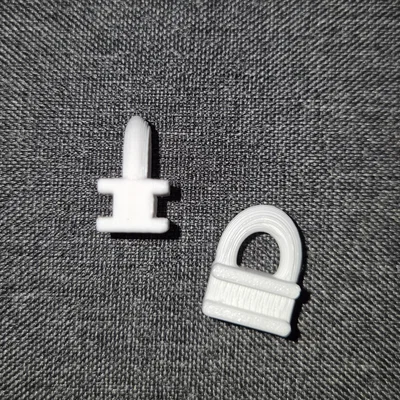 Con lăn trượt rèm cửa (Curtain track glider) tự in 3D tiện lợi