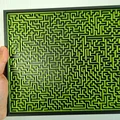 Mê cung 54x44 ô vuông (Maze 54x44 square cells) - Thumbnail 2