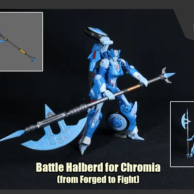 Rìu giáo chiến đấu (Battle Halberd) cho Transformers Chromia