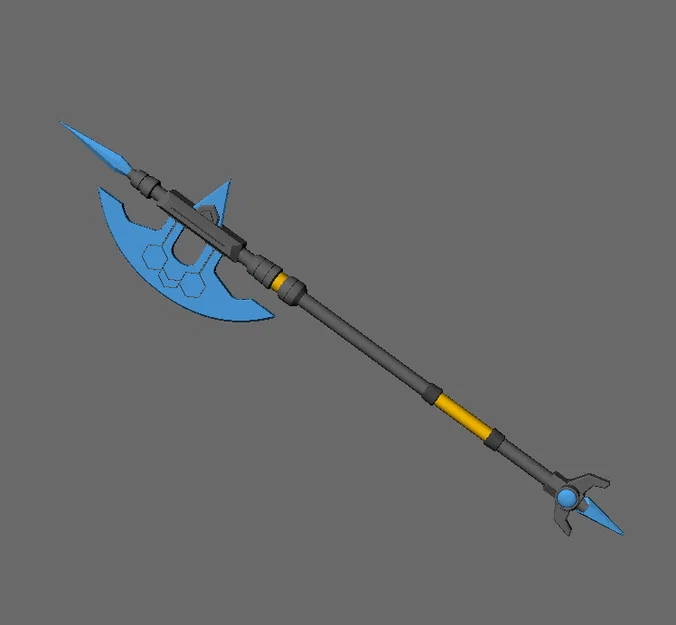Rìu giáo chiến đấu (Battle Halberd) cho Transformers Chromia - Image 13