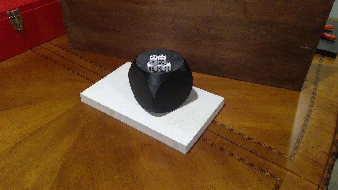Hộp Đựng Xúc Xắc Hình Xúc Xắc (Dice Box Container Dice Shaped) - Image 2