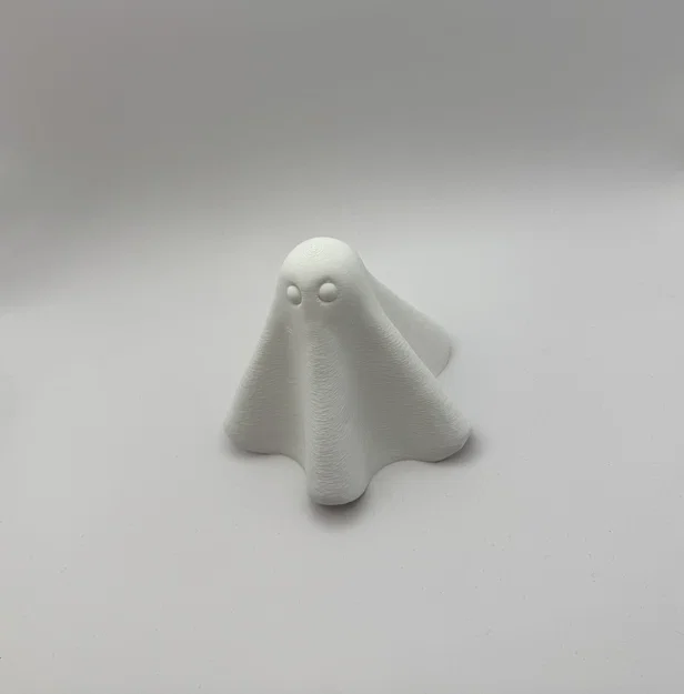 Mô hình 3D Ghosti: Chú ma nhỏ trang trí Halloween đơn giản - Image 1
