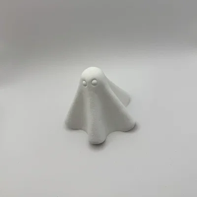 Mô hình 3D Ghosti: Chú ma nhỏ trang trí Halloween đơn giản