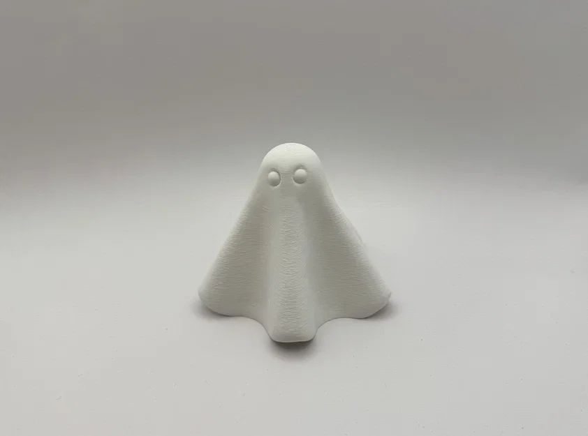 Mô hình 3D Ghosti: Chú ma nhỏ trang trí Halloween đơn giản - Image 2