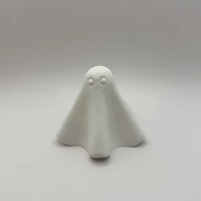 Mô hình 3D Ghosti: Chú ma nhỏ trang trí Halloween đơn giản