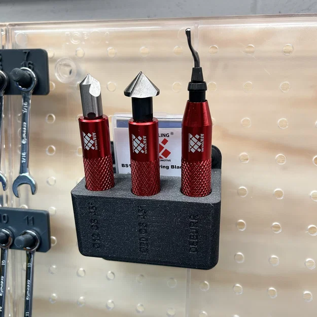 AFA Countersink & Deburr Pegboard Holder - Giá treo pegboard - Image 1