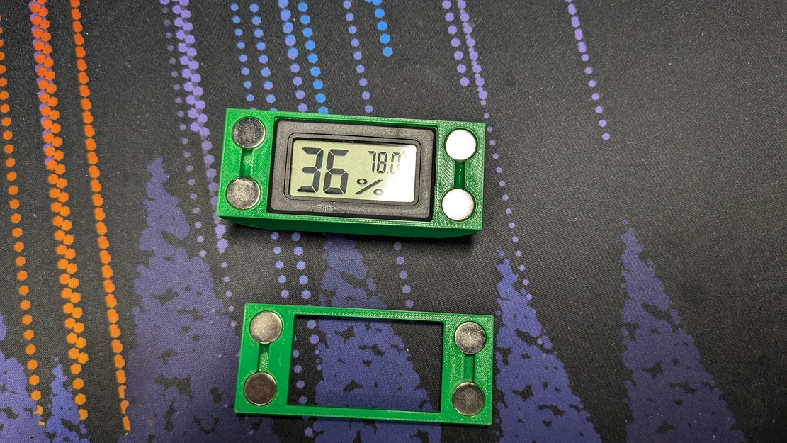 Ngàm gắn Hygrometer Nam Châm (Magnetic Hygrometer Mount) - Image 3