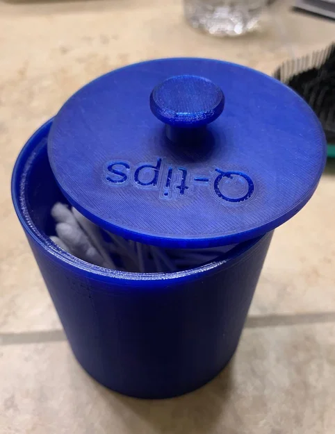 Hộp đựng Q-tip (Q-tip container) - Image 1