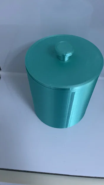 Nắp đậy tối giản cho hộp đựng bông tăm 3D - Thiết kế tinh tế - Image 1