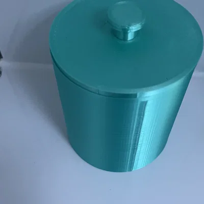 Nắp đậy tối giản cho hộp đựng bông tăm 3D - Thiết kế tinh tế